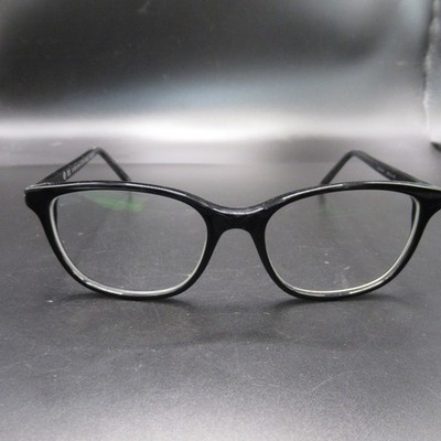 MUSE Eyeglass Frames Black Full Rim Cat Eye Style 50-16-140 Handmade Glasses