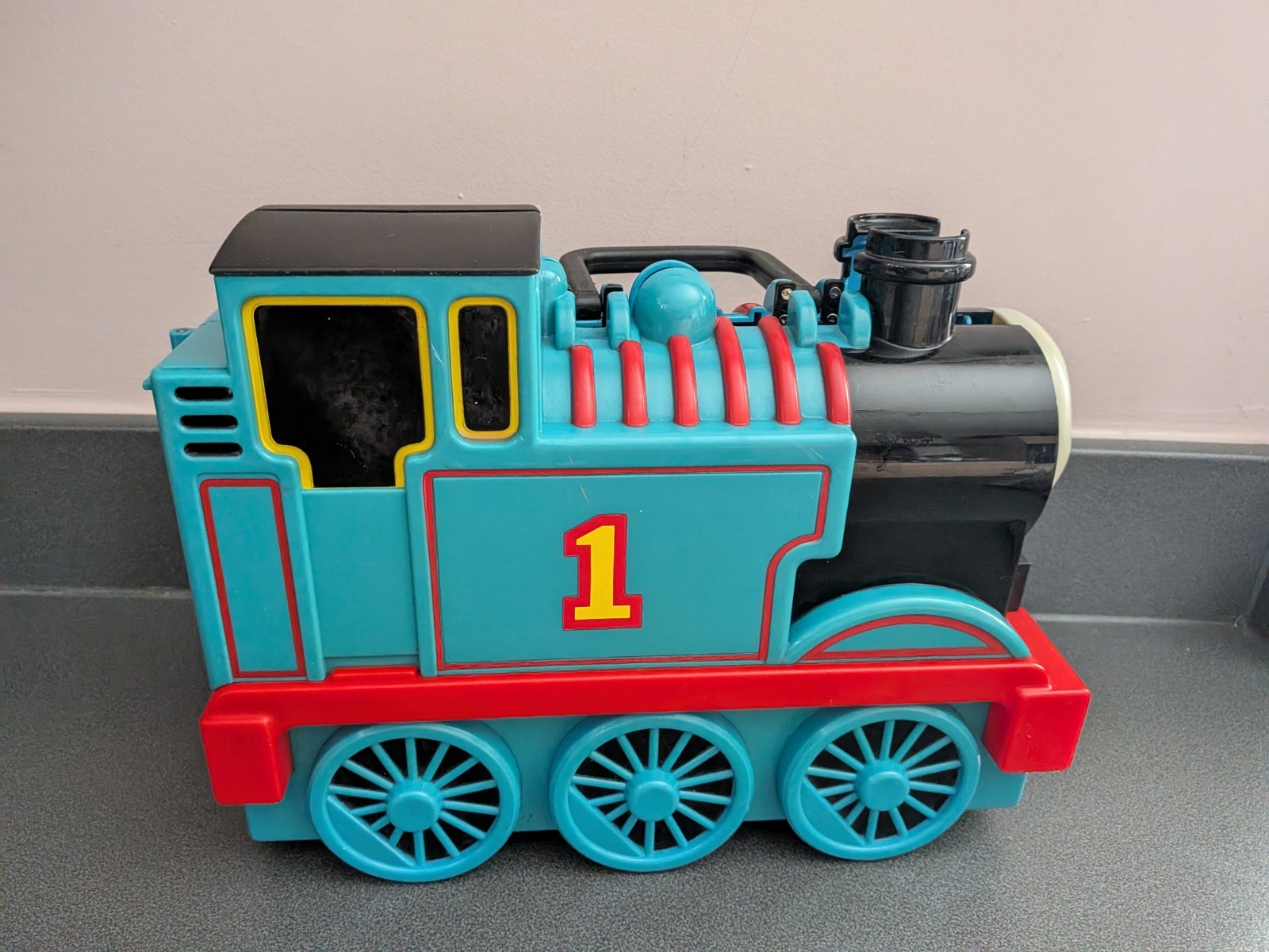 Thomas & Friends Learning Curve Carry Case Storage Box 2002 Train Engine Holder image 3