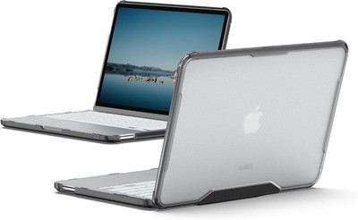 NEW! UAG Plyo MacBook Neo 13 2026 Case Ice Clear Rugged Hard Shell Cover Hinge