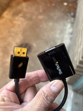StarTech Displayport Adapter: Displayport 20p male to VGA 15p female DP2VGA3