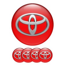 4x Red 56mm Wheel Center Hub Decal Sticker Toyota Camry Corolla Supra Celica 4x Red 56mm Wheel Center Hub Decal Sticker Toyota Camry Corolla Supra Celica