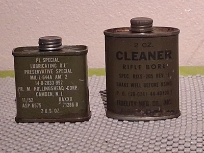 WW11 Rifle Bore Cleaner And Lube Oil