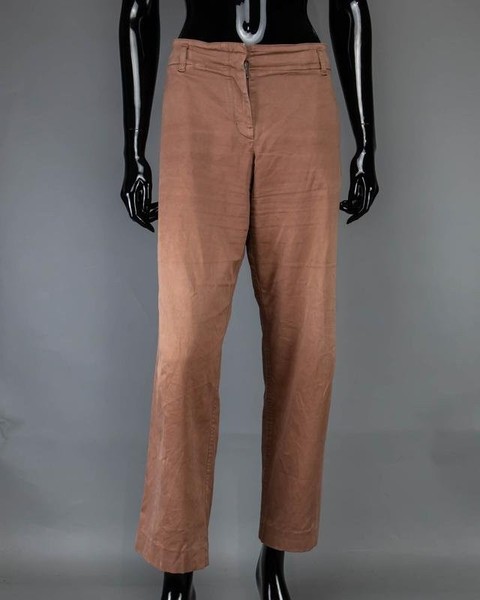 Women Jil Sander Trousers Beige Cotton 40 / L / 48