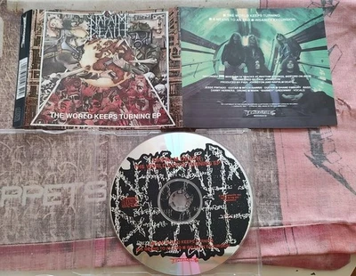 Napalm Death – The World Keeps Turning EP - 1992 EARACHE MOSH65CD RARE MINT oop - Image 1 of 3