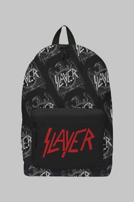 Slayer Band Logo Repeat Backpack Size One Size