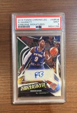 2019 Panini Chronicles - RJ Barrett - Airborne Signatures 64/99 PSA 9 #273 (RC)