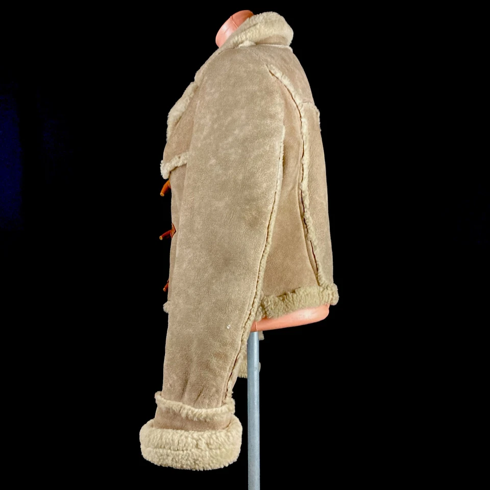 Chaqueta De Colección California Leather’s Shearling Western York Piel de Oveja Mujer’s XS Foto 4 de 4