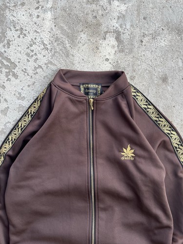 Drestrip Japan Tracksuit Lupe Fiasco Side Taped Jacket Y2K Zip Sweatshirt - Picture 2 of 16