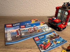 LEGO&reg; City Fire Station with Starter Set / Set 60106 60215 | Used