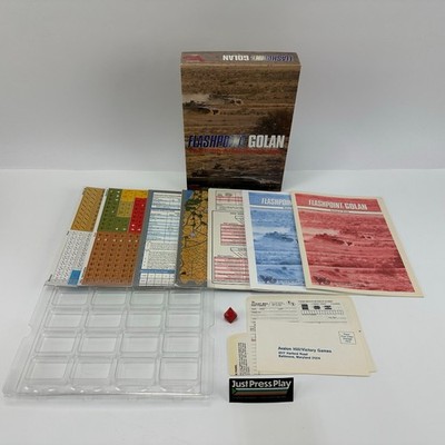 Flashpoint: Golan The 5th Arab Israeli War Victory Games 1991 Unpunched