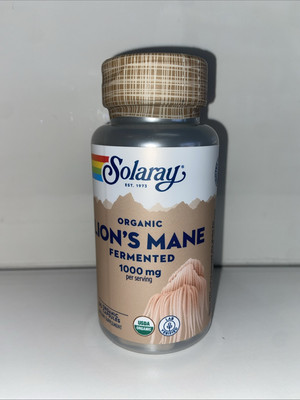 Solaray Fermented Lion's Mane 500mg 60caps