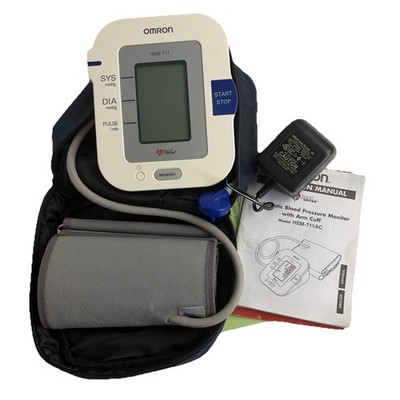Omron Intellisense Automatic Blood Pressure Monitor HEM-711ACN Includes Case
