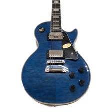 Guitare Epiphone Les Paul Custom Quilt Viper Blue Japan Limited 2nd Outlet