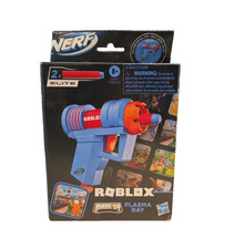 Nerf Roblox Mad City Plasma Ray Dart Blaster w/2 Elite Darts F2497