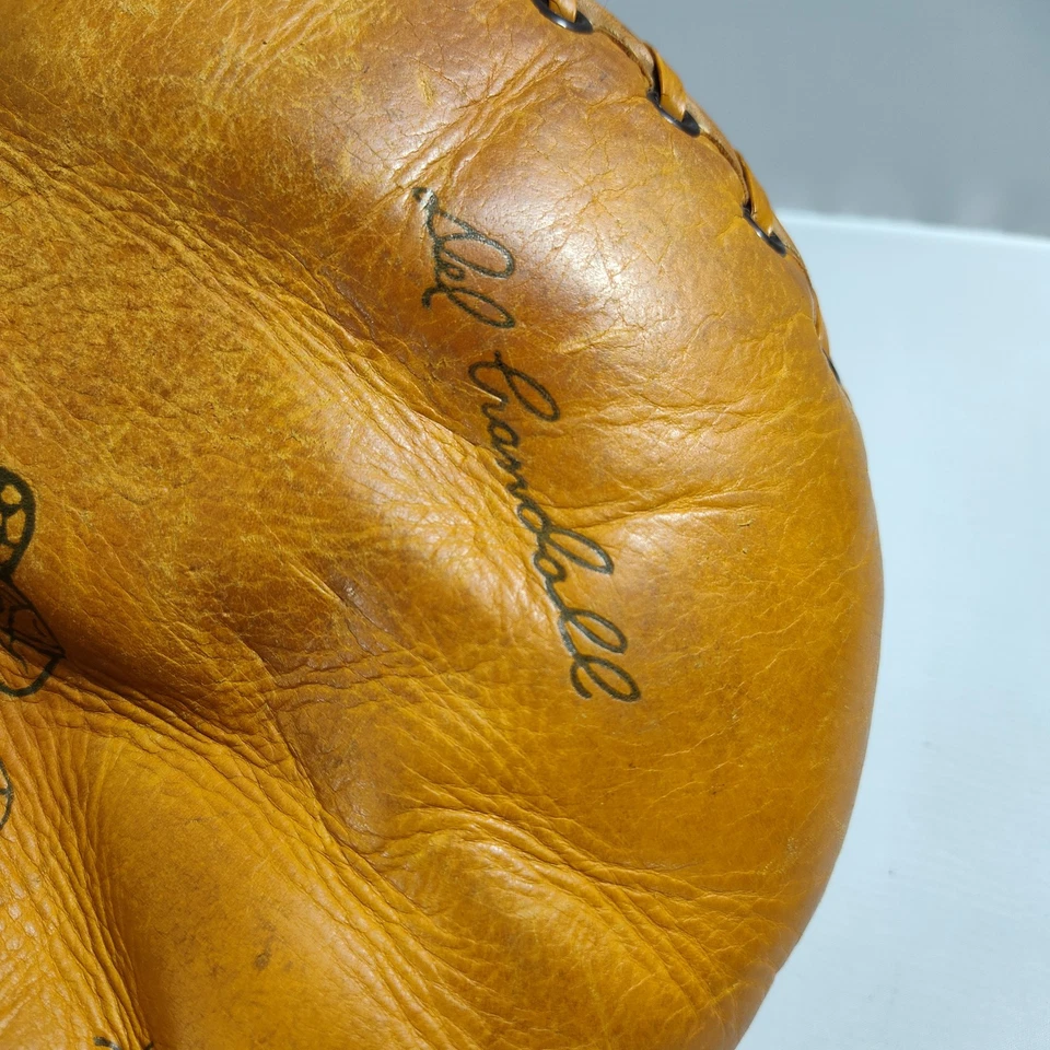 Vintage 1950-60s All-Star Del Crandall MacGregor USA DG985 Catchers Glove RARE - Image 2 of 4