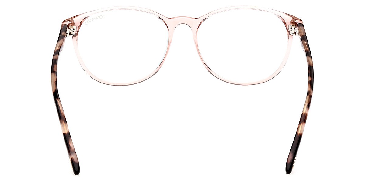 Tom Ford FT5810-B Eyeglasses Transparent Pink/Vintage Rose 