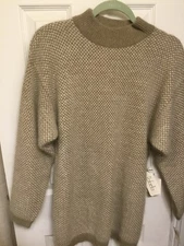 Vintage Rafaella  Woman’s Sweater  angora Blend  90s Pullover  SZ M NEW