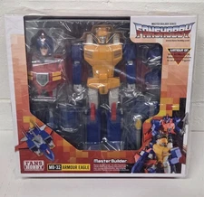 Fans Hobby MB-32 Armour Eagle in US Masterpiece transformers pretender metalhawk