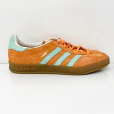 Adidas Mens Gazelle Indoor IH7499 Orange Casual Shoes Sneakers Size 8