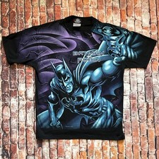 Youth Vintage 1997 Batman Robin Promo T-Shirt AOP Size XL 18/20 MADE IN USA