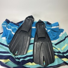 ScubaPro GO Travel Dive Fins Black Size 2XL Open Heel Durable