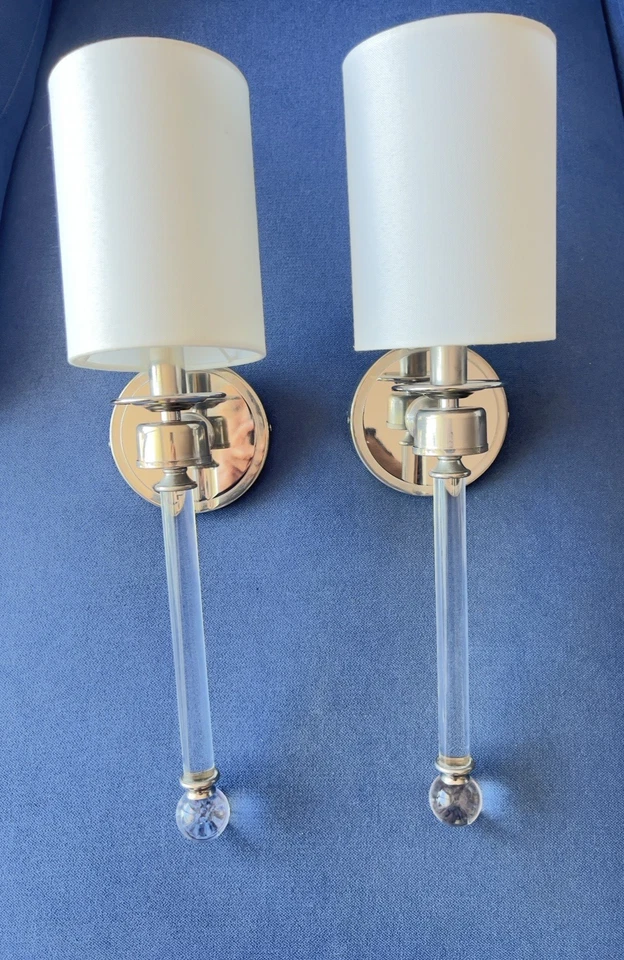 Pair MAXIM LIGHTING Lucent WALL SCONCE - Single Light - 16109WTCLPN - EUC - Image 3 of 4