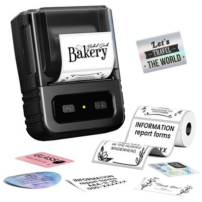 M102 Label Makers - Barcode Label Printer Label Maker with 7000+ Icons 700+ T...