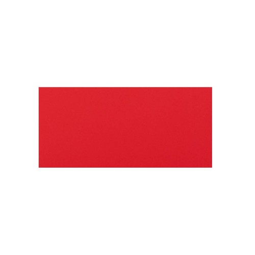 110 x 220 Bright Red DL Envelope | Peel/Seal | 120gsm Straight Flap Envelope - Picture 2 of 3