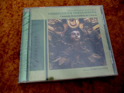 musica catedrales mexico - mercantil - nueva espana - camerata caracas neu. ovp.