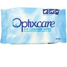 Eye Cleaning Wipes for Pets - 50 Count Pack - Gentle Tear Stain Remover