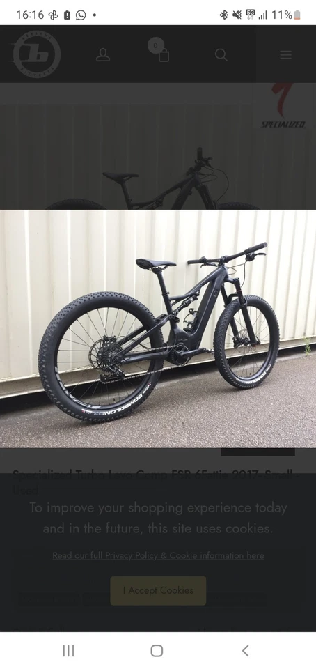 Specialized Turbo Levo Comp FSR 6Fattie 2019 - Large - gebraucht Sram AXS electronic  - Bild 3 von 4