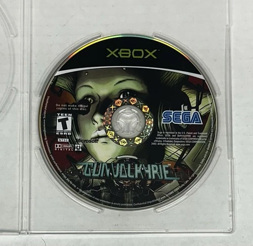 Gunvalkyrie (Microsoft Xbox, 2002) Disc Only