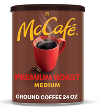 McCafe Premium Medium Roast Ground Coffee 24 oz Canister