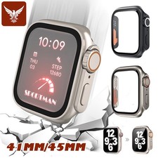 For Apple Watch Series 9 8 7 6 5 4 SE 44/45mm PC Case Cover Protector Like Ultra