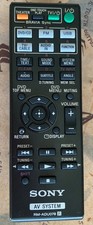 OEM Genuine Sony RM-ADU078 DVD AV System Remote Control Bravia Theater Authentic