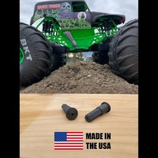  2 Carbon Fiber Front Axles - Mega Grave Digger Megalodon Spiderman RC Truck