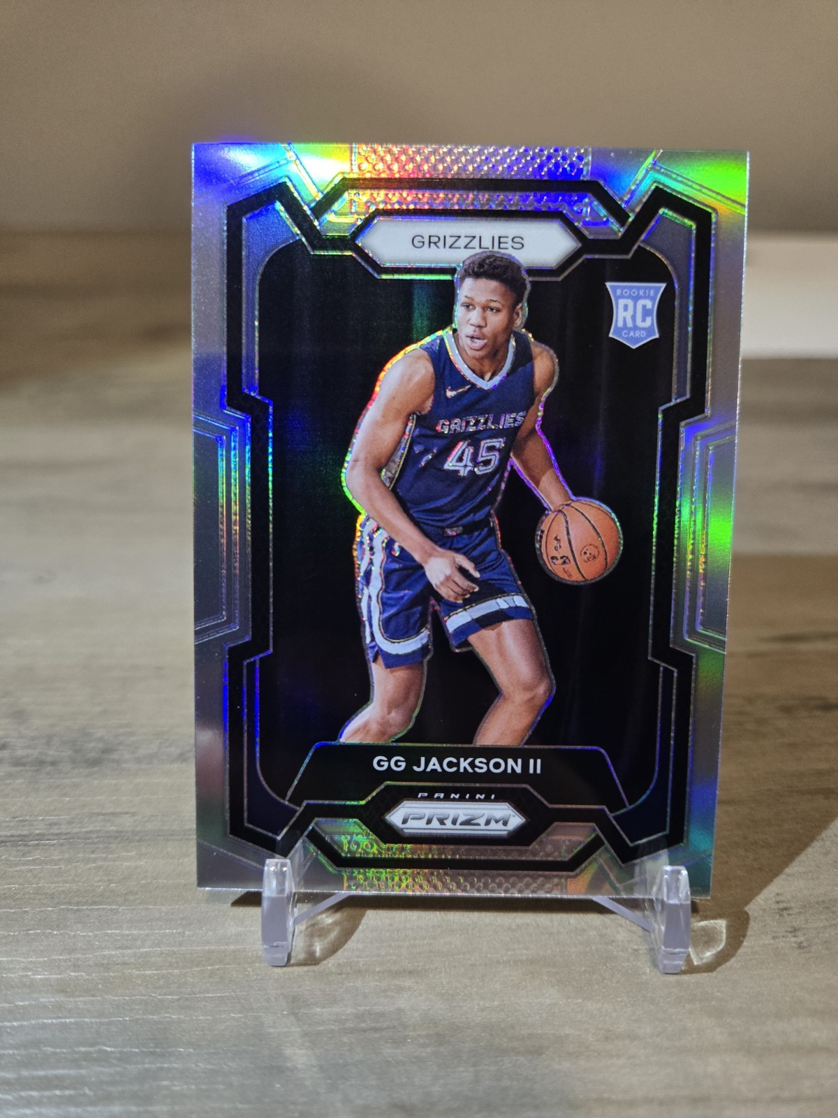 2023-24 Prizm GG Jackson #179 Silver Prizm Rookie Memphis Grizzlies 