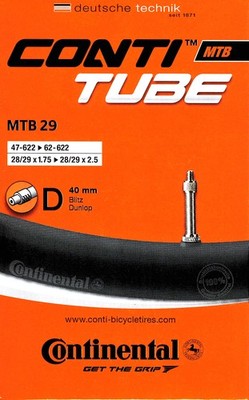 Continental MTB 29 DV Schlauch Dunlop Ventil 40mm 29 Fahrrad MTB Blitzventil