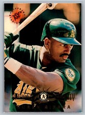 1995 Stadium Club Baseball Virtual Reality #59 Ruben Sierra - VG - Athletics