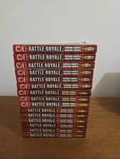 Battle Royale 1-15 Singles Complete Manga Set English First Prints OOP