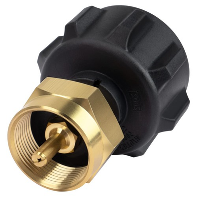 #ad Black Propane Refill Adapter Fill 1 Lb Cylinder from Tank Connector $11.99