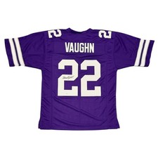 Deuce Vaughn Signed Kansas State Custom Jersey Beckett Witness BAS COA