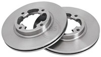 2X Bremsscheibe A.B.S. 15653 FüR Libero Justy KAD 1 Bus E10 E12 4WD KJ6 KJ8 1000