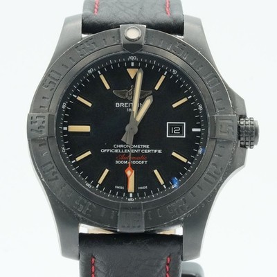 BREITLING AVENGER 48  BLACKBIRD AUTOMATIK V17310 TITAN HERREN SCHÖN BR825