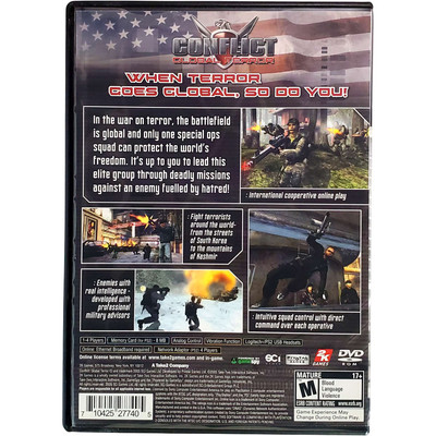 Conflict: Global Terror (Sony PlayStation 2, 2005) for sale online