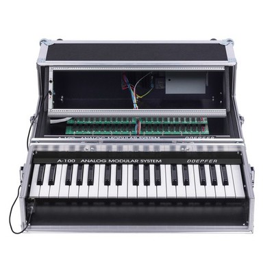 Doepfer A-100PBK with 3 octaves keyboard - Modular Synthesizer Gehäuse