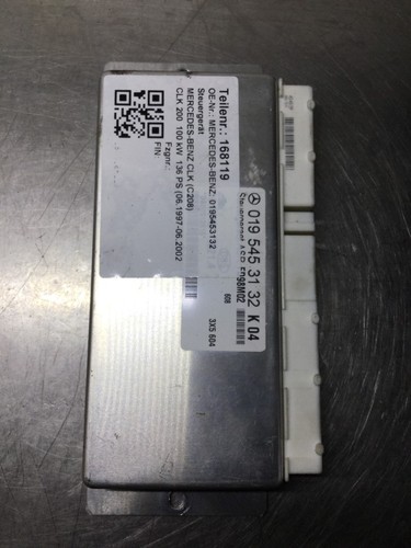 168119 Steuergerät MERCEDES-BENZ CLK (C208) 0195453132 CLK 200