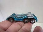 HOT WHEELS REDLINE  SIX SHOOTER * AQUA COLOR * BLISTER PULL CAR ! AMAZING *