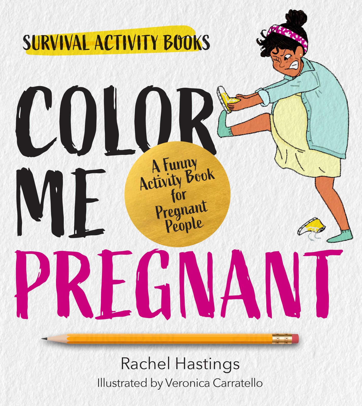 Color Me Pregnant: A Funny Activity Book for Pregnant People (Survival Activity Books) - Image 2