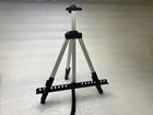 Silver Metal Tripod Easel Display - Adjustable 18"- 5.5' Holds 36" Canvas NEW